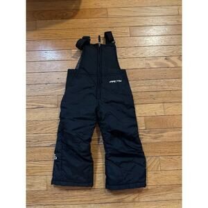 Arctix Kids' Black Insulated Snow Bib Overalls